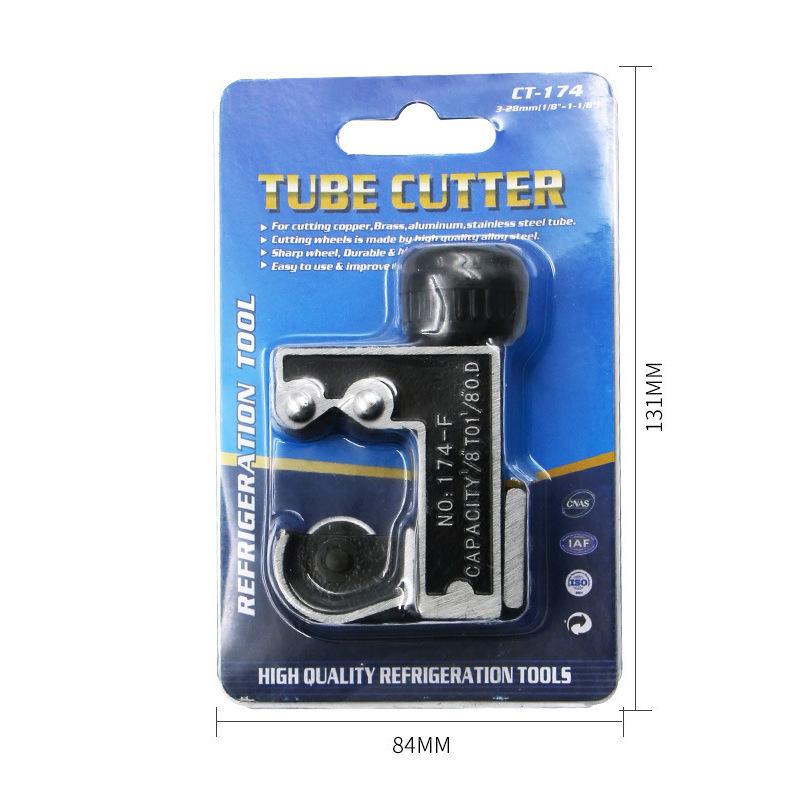 Tube Cutter 3-28mm, High Precision Pipe Cutting Tool for Copper, Aluminum, PVC & Thin Wall Steel Pipes
