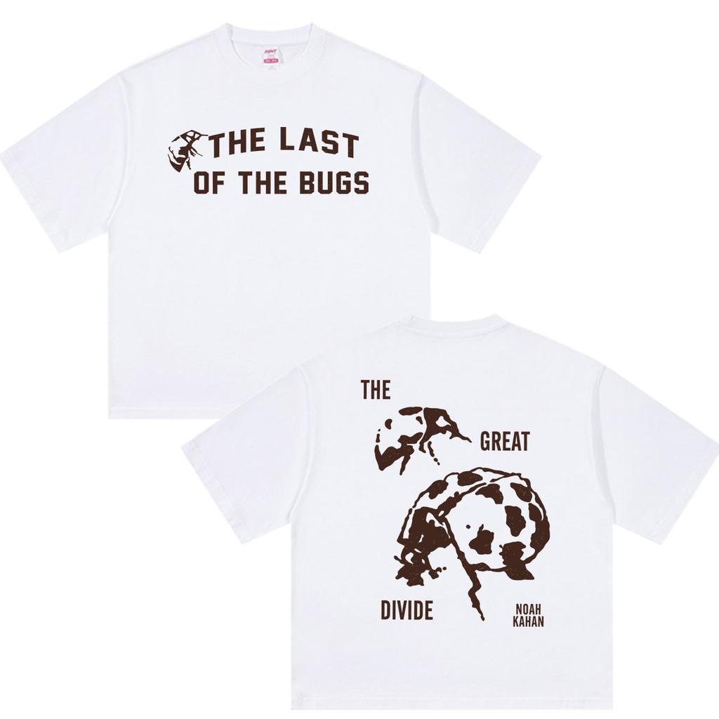 Noah Kahan The Last of The Bugs Tour 2026 Print T Shirt Unisex Women Summer Oversized Cotton Tshirts Y2k Harajuku Clothing Tshirt