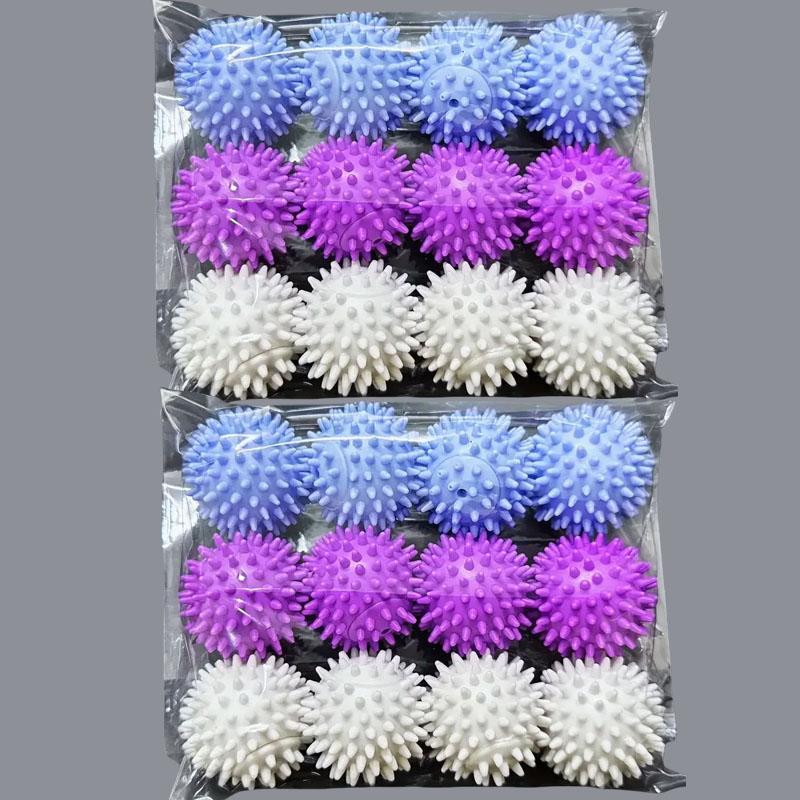 Reusable Laundry Ball Set of 8 Removes Lint Softens Clothes Prevents Tangling Reduces Wrinkles Large Washing Machine Dryer Balls