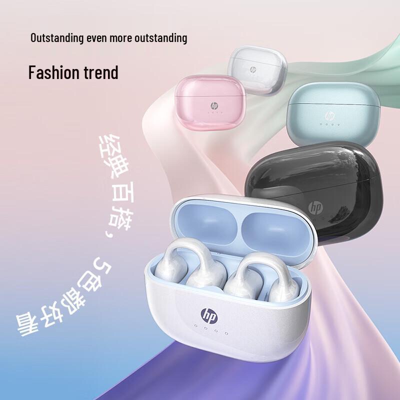 HP H10N Ear Clip Wireless Bluetooth Earphones