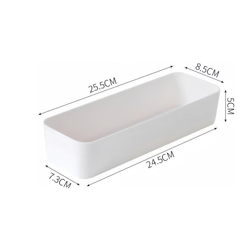 Multi-Compartment Drawer Organizer for Desk and Cosmetics