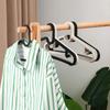 Non-marking Clothes Drying Rack with Storage Hooks for Dorms and Students