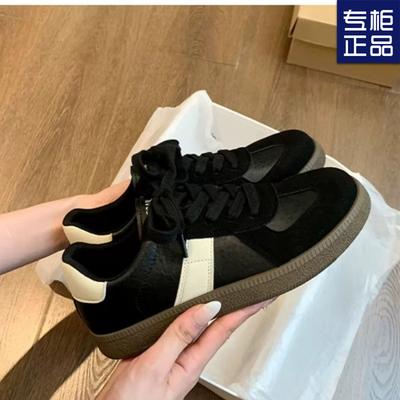Dexun Shoes Women's New Spring and Autumn Versatile Casual Board Shoes Retro Casual Sports Forrest Gump Shoes Single Shoes Women's Campus