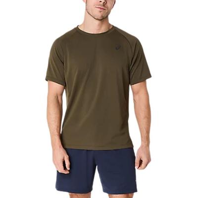Round Neck Logo Short Sleeve T-Shirt Men Tops 2031F123-200