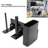ABS Cup Dispenser Black Side Mounted Rack Durable Straw Organizer  Slushie Machine