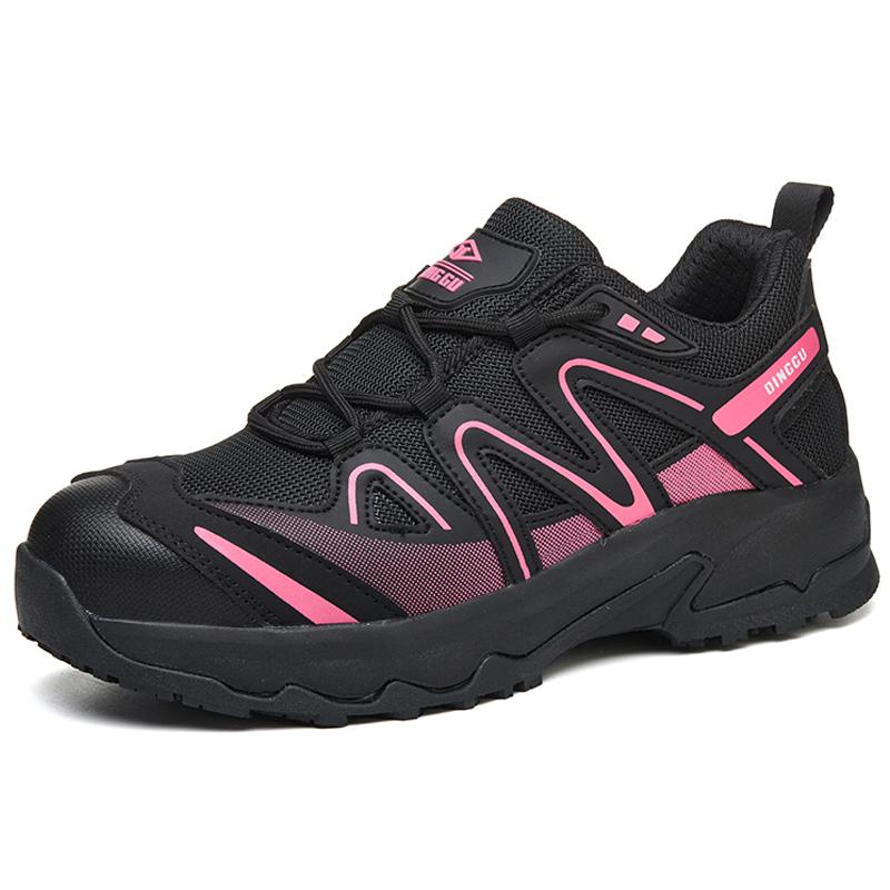 Women Work Safety Shoes Anti Smash Anti Puncture Steel Toe Shoes Men Breathable Safety Boots Protection Work Sneakers