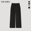  She S miSS  Two Tuck Back Banding Straight pantS SwwSlo31020