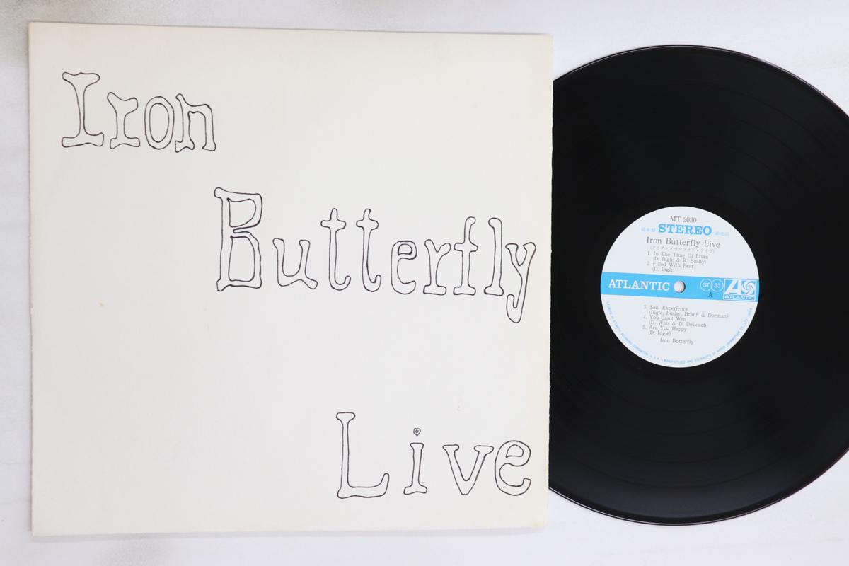 

LP Record IRON BUTTERFLY - Live MT2030PROMO ATLANTIC 1970 Japan Rock Used