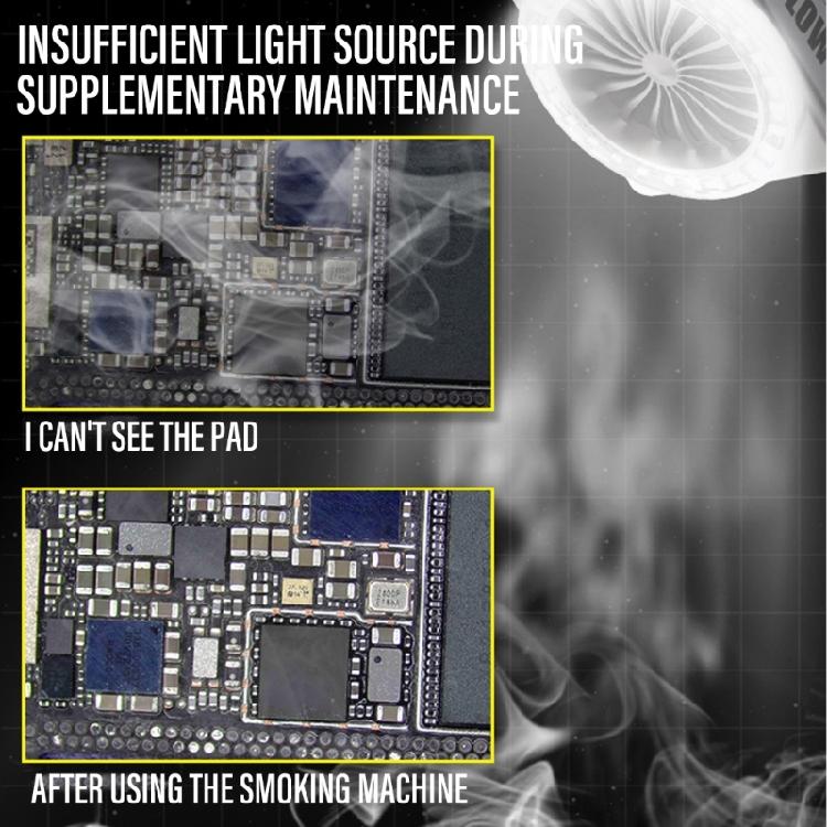 High Performances Powerful Smokes Removal Exhaust Solution With Integrated Light For Microscope And Welding Applications