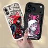 Süße Marvel Spider-Man Hülle für iPhone 16e 13 12 11 Pro Max 17 Air XS Max XR 15 16 14 Plus Weiche Hülle