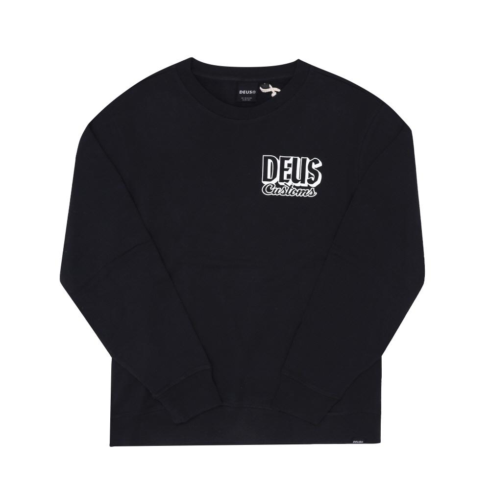 

DeuS Ex Machina Men S SweatShirt Ever Seen Dmf248626 Blk DMF248626 BLK (M)