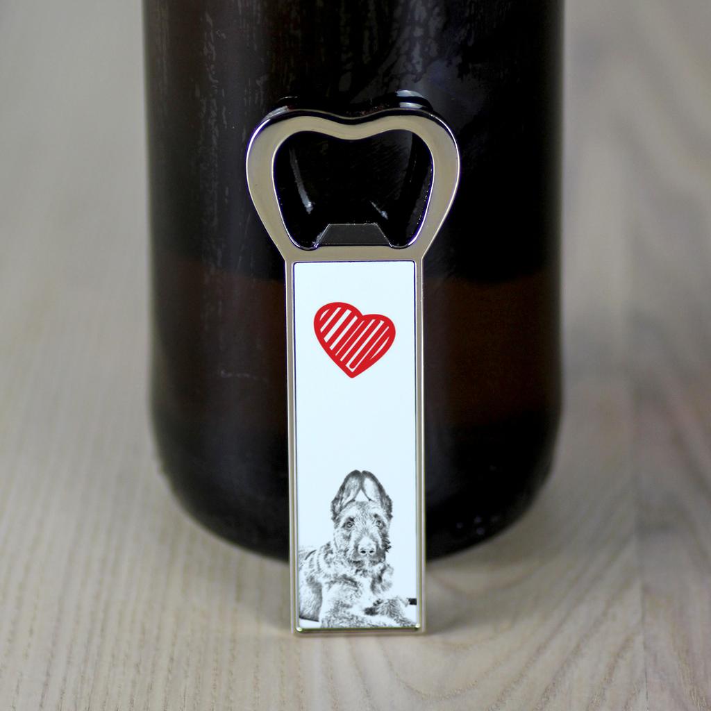 Laekenois Belgian Shepherd - Dog Bottle Opener, Personalized Fridge Magnet Opener, Unique Gift for Man by Art-Dog Brand