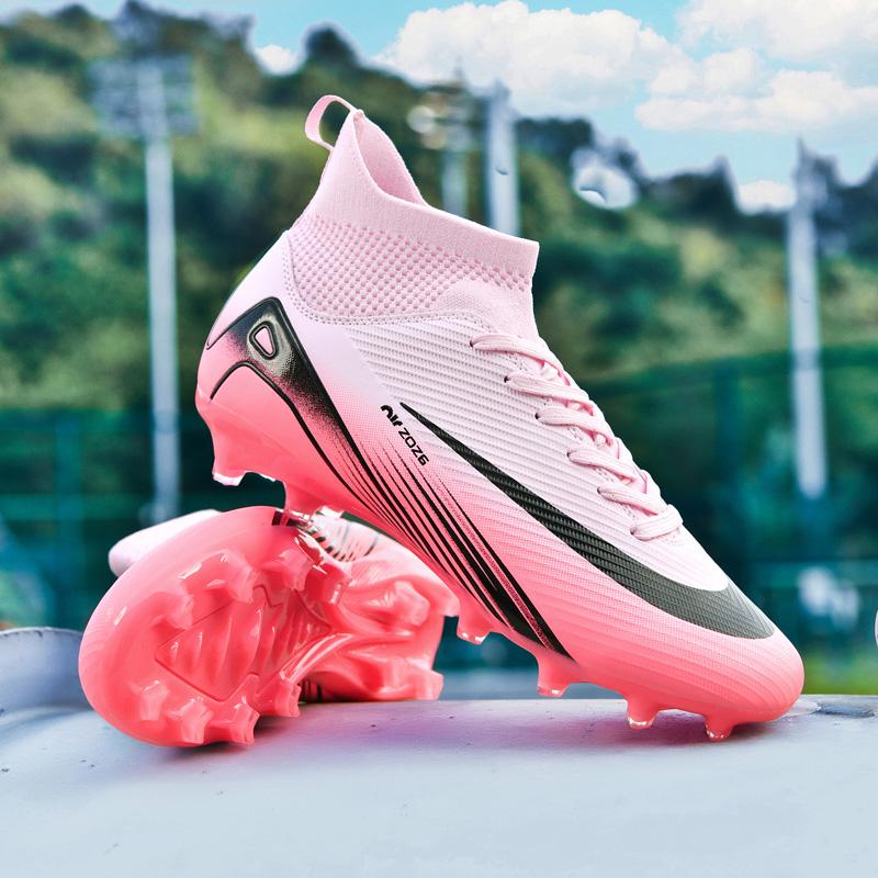 Men Professional Football Field Boots TF/FG Original Soccer Shoes Society High Quality Cleats Studded Football Shoes Comfortable
