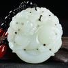 Pixiu Charms Pendant Necklace Fashion Accessories Chinese Style Natural Jade Beast Bring Lucky And Wealth Gift