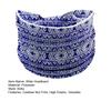 Wide Headband Sweat Absorbing Terry Ring Non Slip Elastic Hairband Boho Turban Knotted Headwrap Fashion Accessory