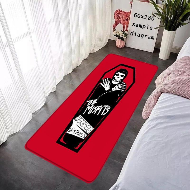 Bedside Foot Rug Welcome Floor Mat for Entryway Misfits Bathroom Hallway Carpet Kitchen Water Adsorbed Rugs Fluffy Home Decor