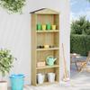 VidaXL Garden Tool Shed 87x33x222 Cm Impregnated Pine Wood 318190