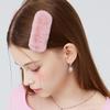 VVV [SET] High Teen Fur Snap Pin _ Pink