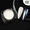 NICOLE DIARY Aurora Pearl Nail Powder Purple Pink Blue Mirror Glitter Dust Pigments UV Gel Polish Nail Arts Supplies Decorations