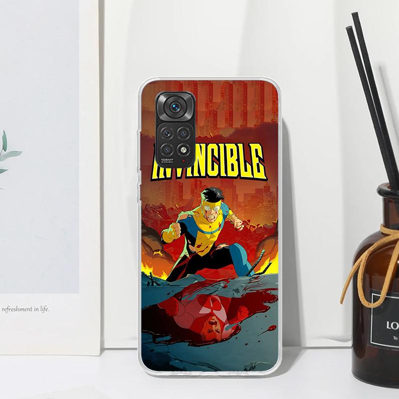 Cool I-Invincible Phone Case For Xiaomi Redmi Note 15 13 14S 14 Pro Plus 12S 11S 10S 12 11E 10 11T Art Fundas Back Cover Redmi N