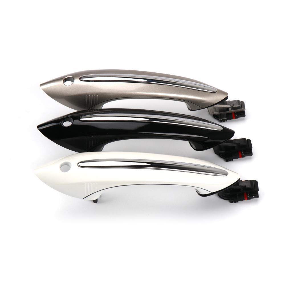 For BMW F02 F10 F06 F07 Car Exterior Comfort Access Door Handle Keyless Go Replacement For BMW 5 6 7 Series Black White Brown