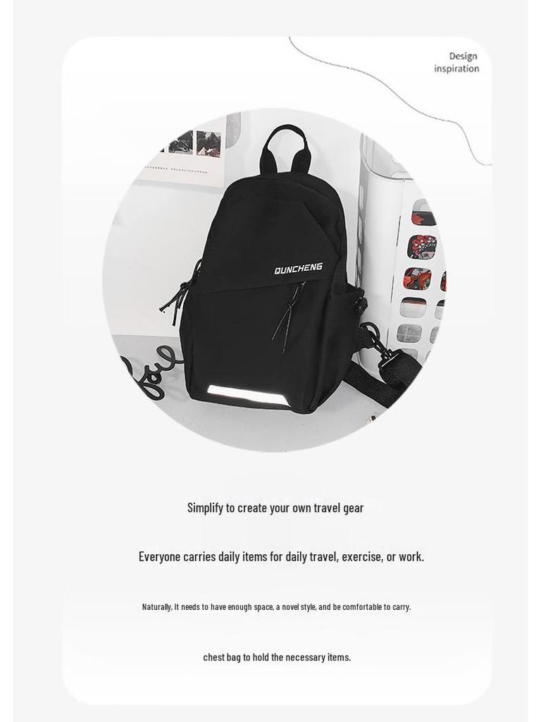 Unisex Lightweight Crossbody Shoulder Bag for Cycling, Hiking, Mountaineering, and Tablet Carrying