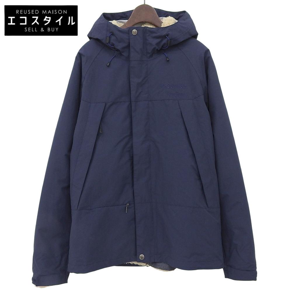 Columbia Interchange Men's Mountain Parka, Navy, Size M, PM5500 Jacket M NavyUsed