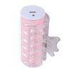 USB Portable Hair Roller Bangs Curling Hair Styling Tool Mini Electric Hair CurlerPink