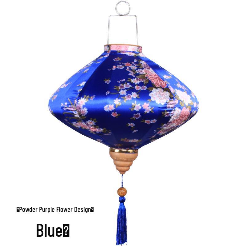 Antique Pattern Waterproof Chinese Lantern for Outdoor Balcony Decoration