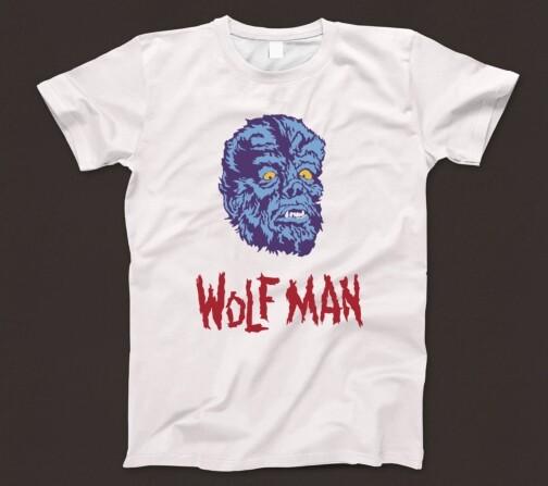 Wolf Man T Shirt 856 Horror Film Lon Chaney Jr Frankenstein Dracula Vampire New 4XL
