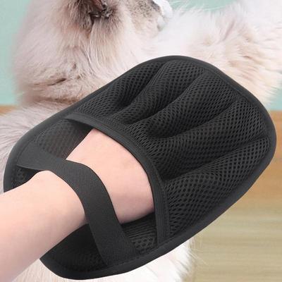 Cat Grooming Gloves Double-Sided Kitten Hair Remover Glove Animal Gentle Shedding Tool Pet Cleaning Supplies For Small Medium