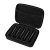 Splashproof Sunglass Stoarge Bag with Handle Glasses Zippered Organizers Case Eyeglasses Travel Carry Case Scratchproof