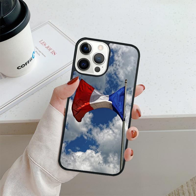 France Flag Phone Case For iPhone 17 Air 16 pro max 15 14 plus 12 13 Shell Cover coque