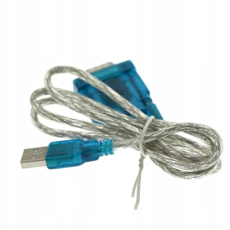 Rosfix Adapter USB na RS232 – Tworzenie Portu COM | Długość Przewodu 0,8m | Wysoka Prędkość Transmisji do 1Mbps