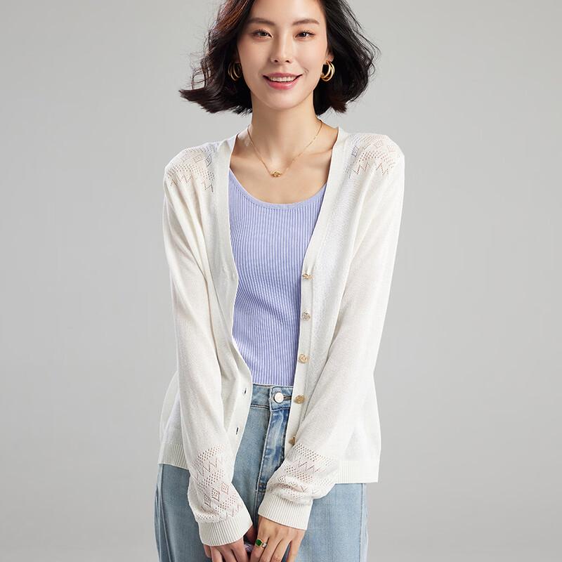 Women's Summer Loose Knit Hollow Out Cardigan