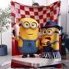 Foldable Despicable Me Minions Blanket All Season Soft Portable Comfortable For Bed Bedroom Dorm Sofa Lunch Camping Travel Gift