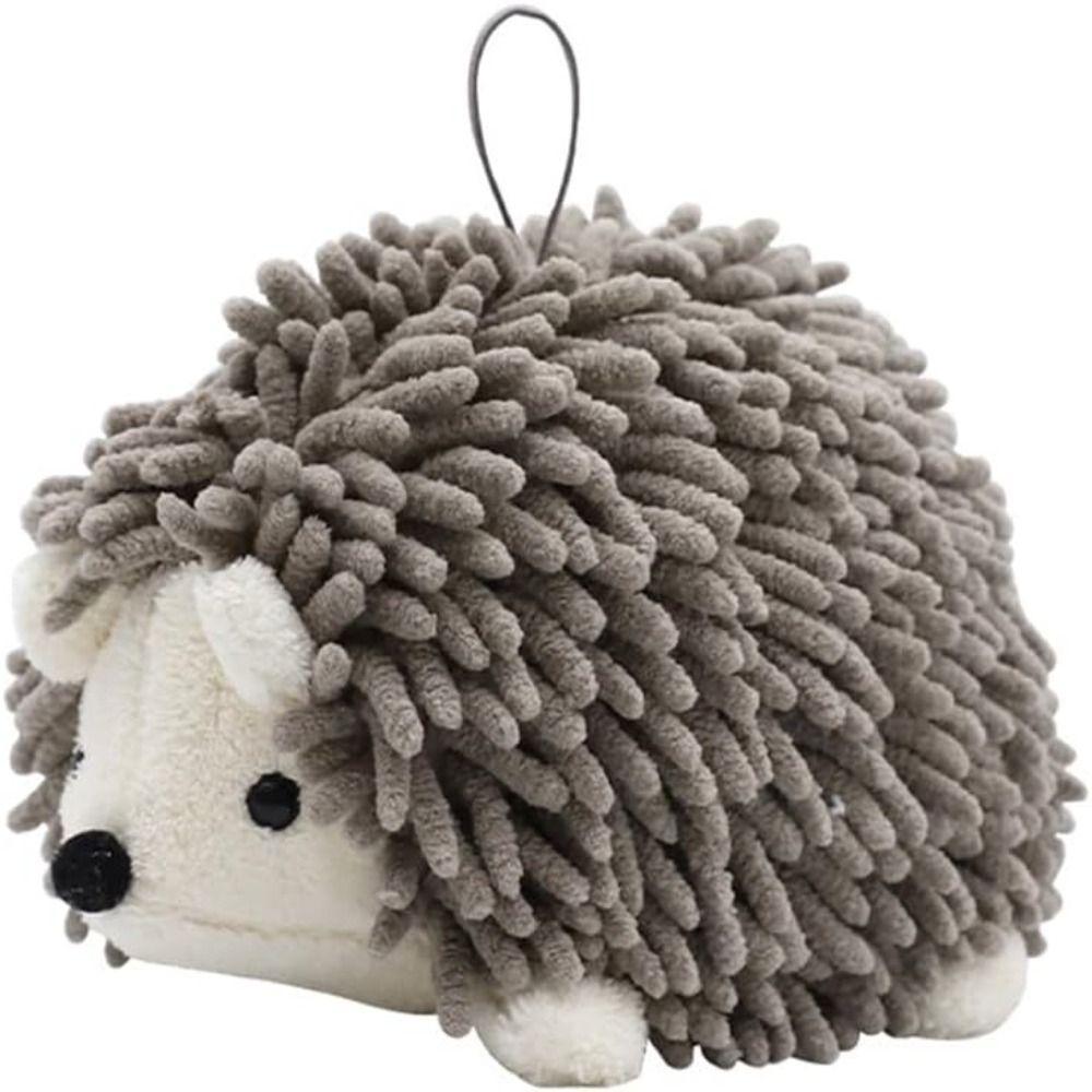 Weicher Igel Chenille Handtuch zum Aufhängen Lustiges Handtuch Neues Chenille Handtuch