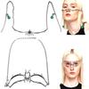 Punk Irregular Metal Mask Trendy Mechanical Bloodshed Mask For Women Men Halloween Ball Party Paty Mask Jewelry Accessories