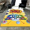 Bubble Bobble Rug Floor Mat for Living Room or Bedroom Soft and Comfortable Carpet a Gift for Birthday and Holiday.