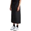 Vans Riley Parachute Cargo Skirt Loose Versatile Solid Color Mid Waist Midi Casual Skirt Women Skirts Black VN000HQBBLK
