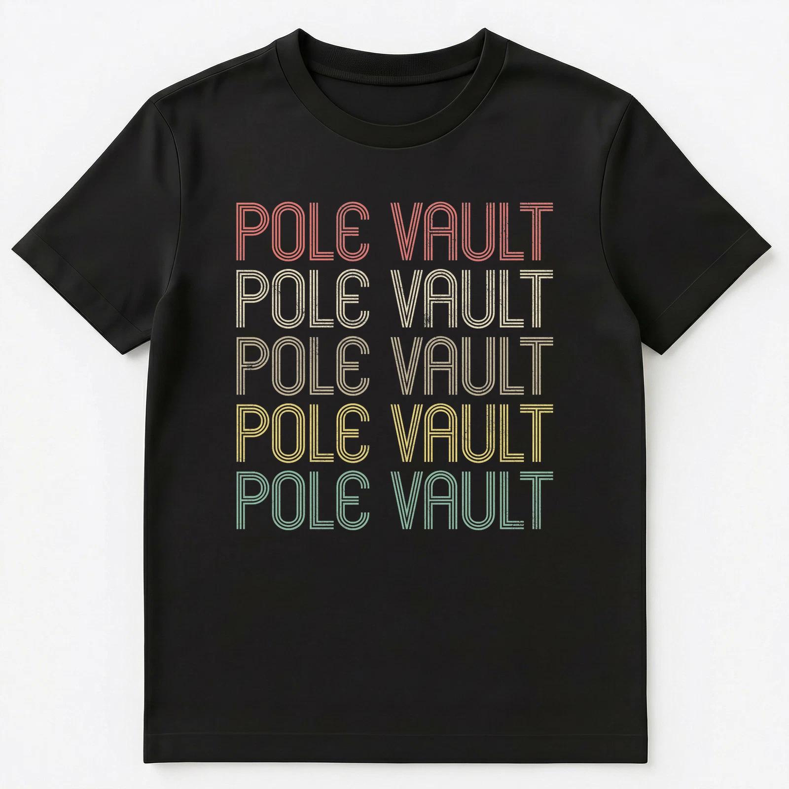 Retro Style Pole Vault Unisex T-Shirt L