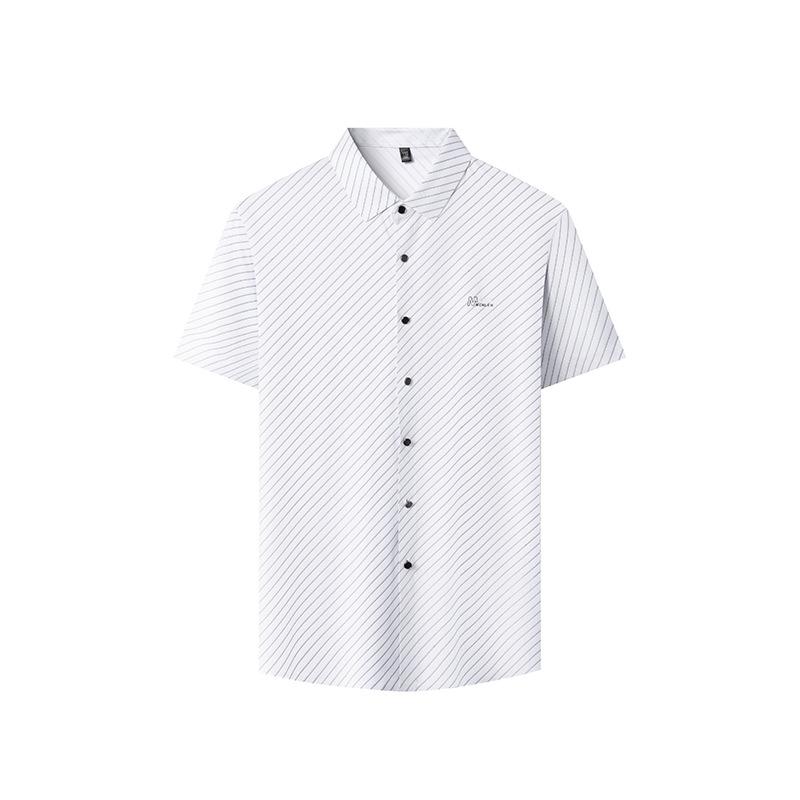 Summer Men's Ice Short Sleeve Shirt Breathable Versatile