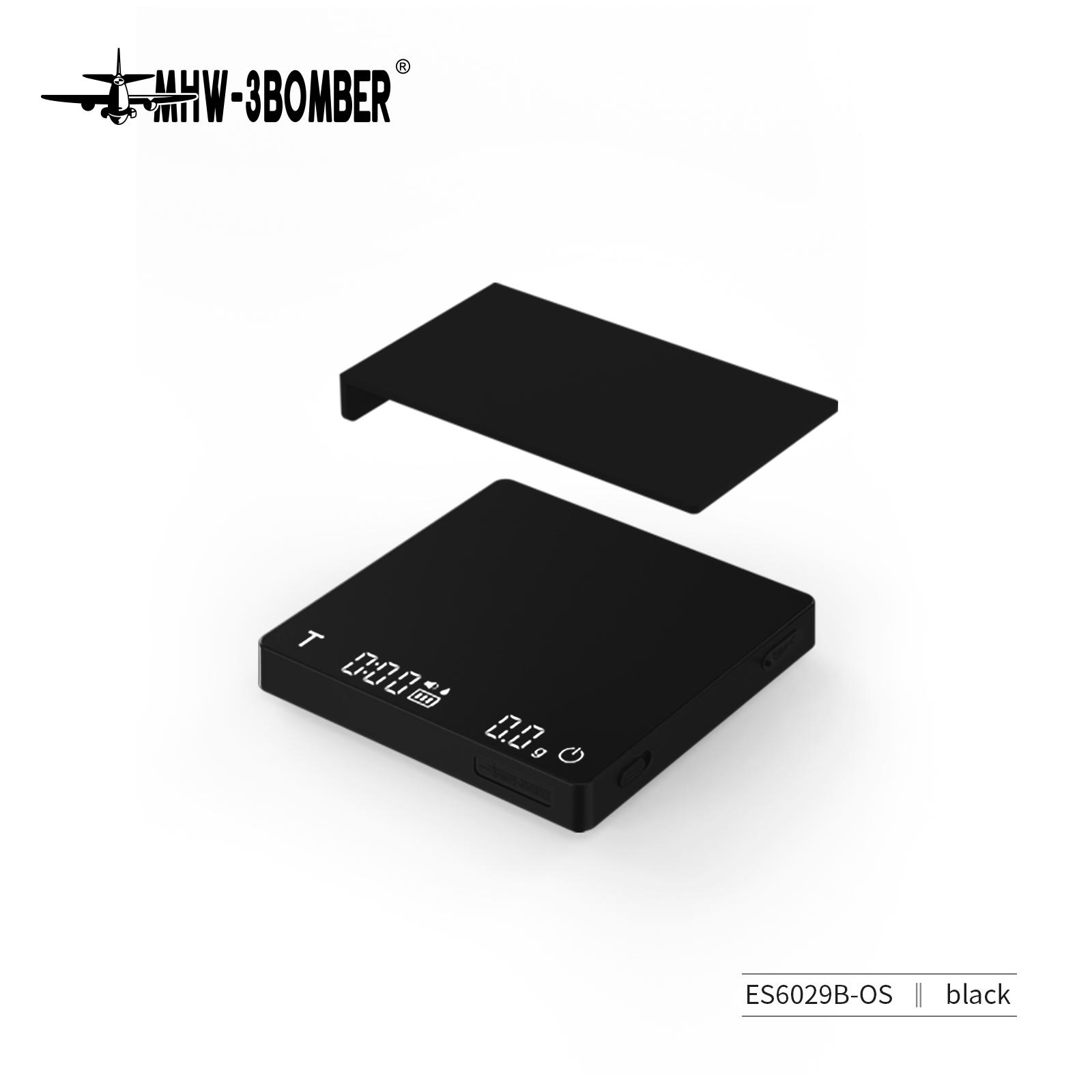 

MHW-3BOMBER Цифровые кухонные кофейные весы Высокой точности Циклически перезаряжаемые Электронные весы для эспрессо Аксессуары домашнего бариста