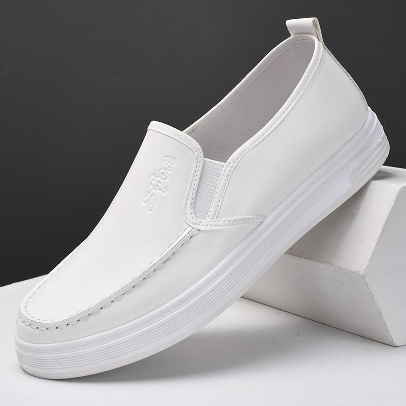 Men's Non-Slip White Nurse Shoes - Comfortable, Lightweight, Breathable Hospital Work Shoes