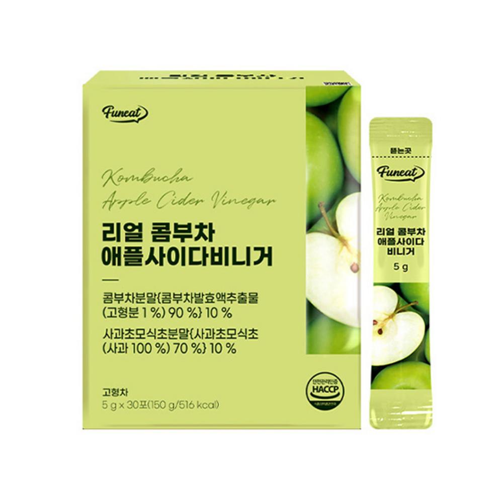 Furnit Real Kombucha Apple Cider Vinegar 5g 30 Pcs 1 Pcs