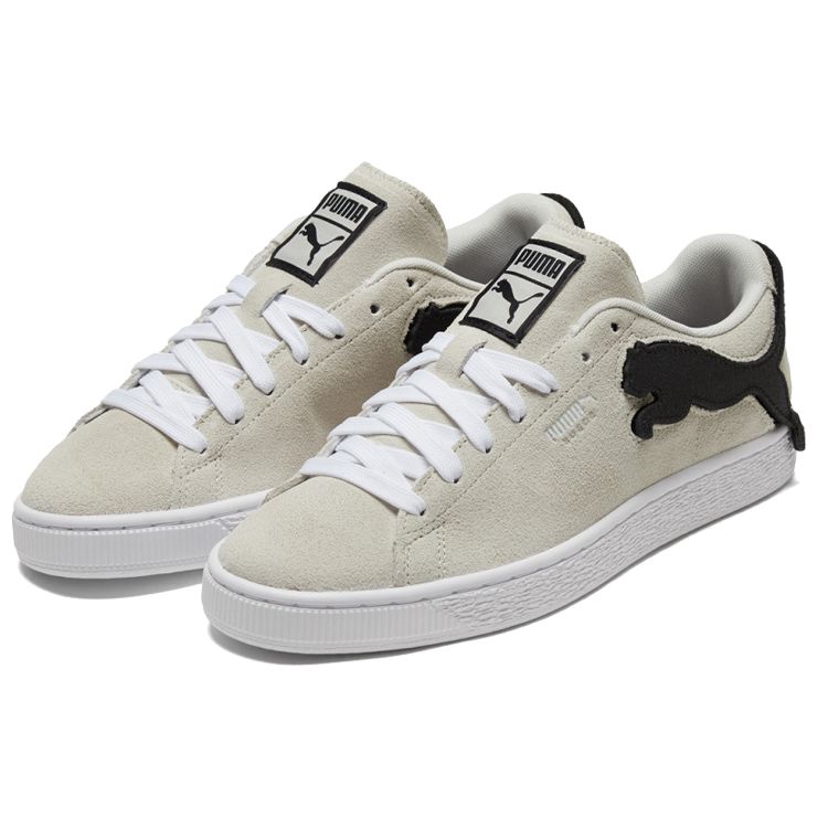 Puma Suede The Cat - Vaporous Grey Unisex Sneakers Black White 380865-01