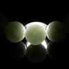18cm Large White Itoigawa Natural Jadeite Japanese National Jomon Power Stone Jadeite Workshop Special Paulownia Wood Quality Guarantee ABR0895 (12mm