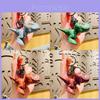 Porte-clés Peluche T-rex Mordant Mignon Charme de Sac Dinosaure Dessin Animé Amusant Pour Enfants et Adultes