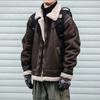 Herbst- und Winterjacke Gefütterte Jacke Herren Warme Gefütterte Jacke Gefütterte Jacke