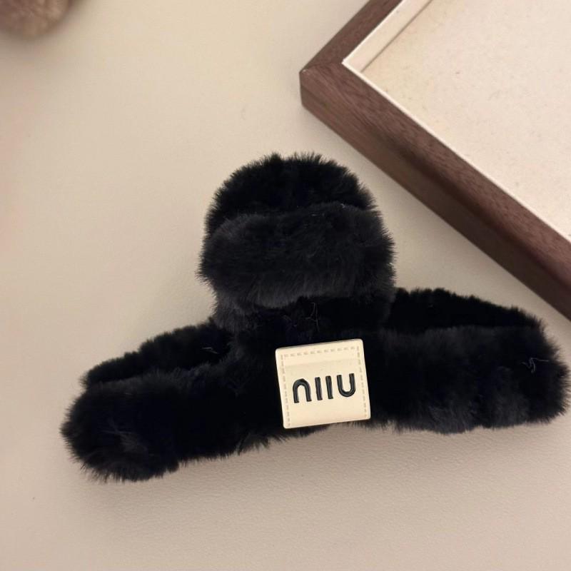 Large Plush Hair Clip: Autumn/Winter Volumizing Shark Clip for Women